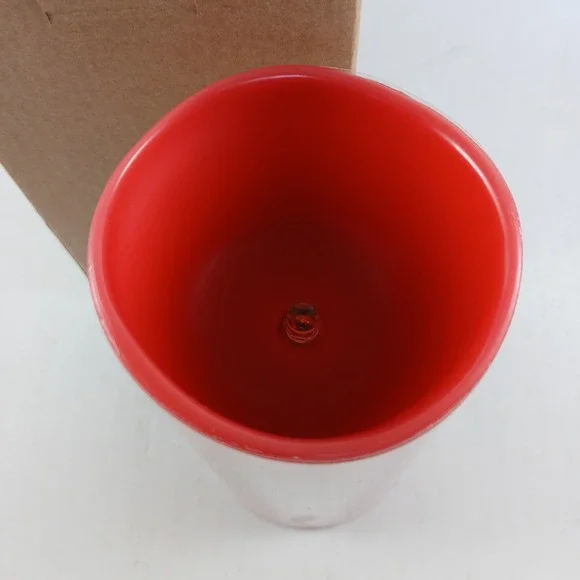 Matchless Candle Flameless LED Wax Pillar Candle Red 6" - Picture 2 of 5